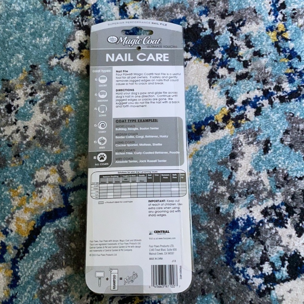 Magic Coat Dog Nail File - Picture 3 of 3